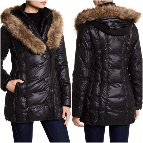 Rudsak Jackets & Blazers - Rudsak Faux Fur Trim Sandra Coat